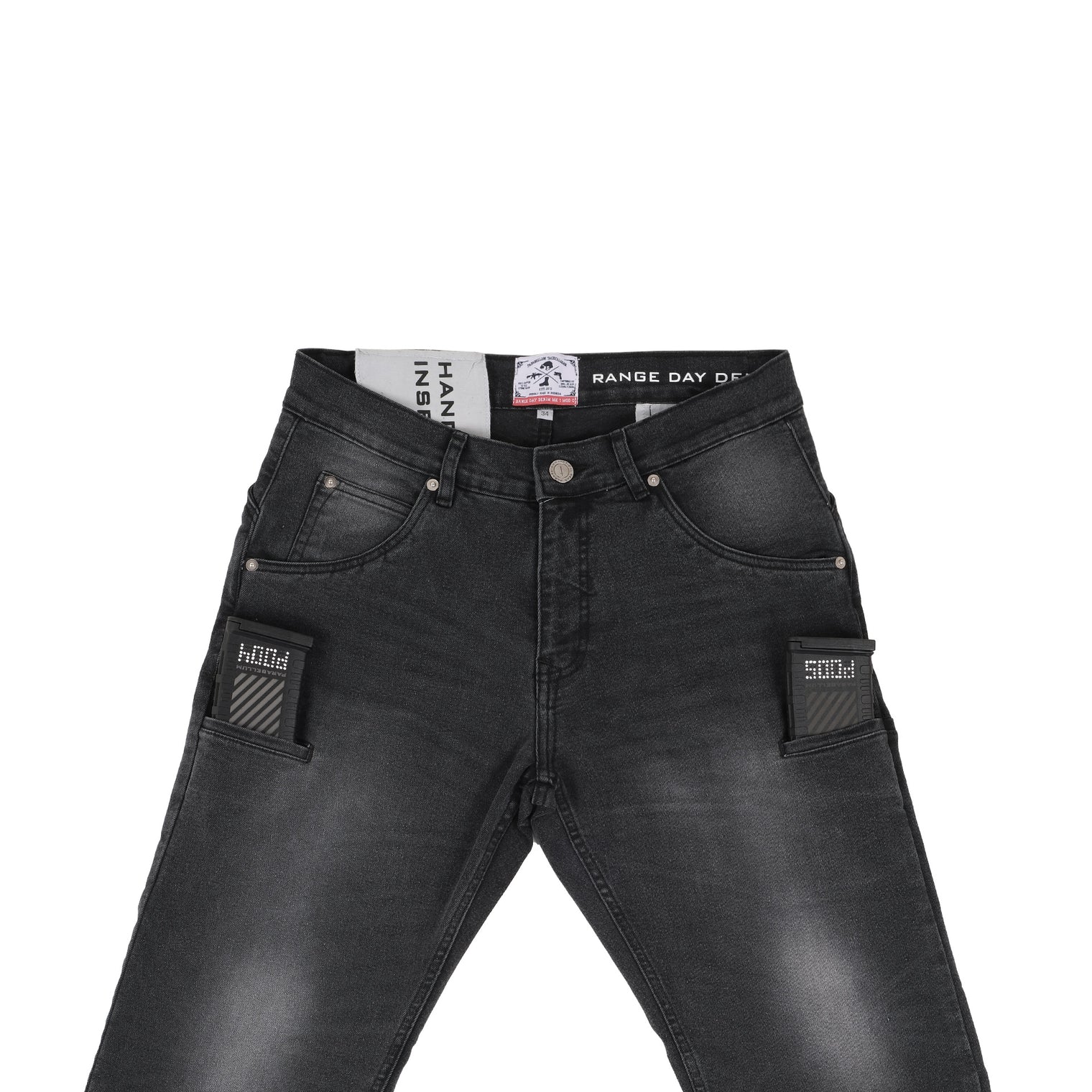 Parabellum® Range Day Denim™ Straight Fit Ash Grey Light Washed MK II