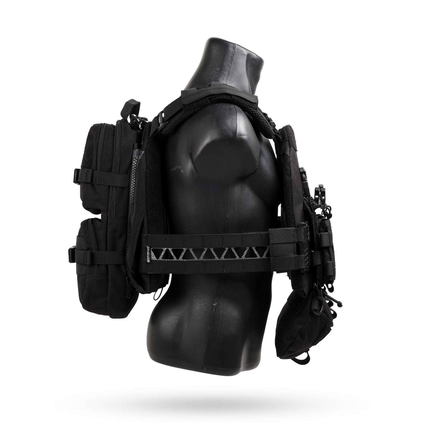 Parabellum® Alpha™ 2 Z Versatile Plate Carrier Set Black