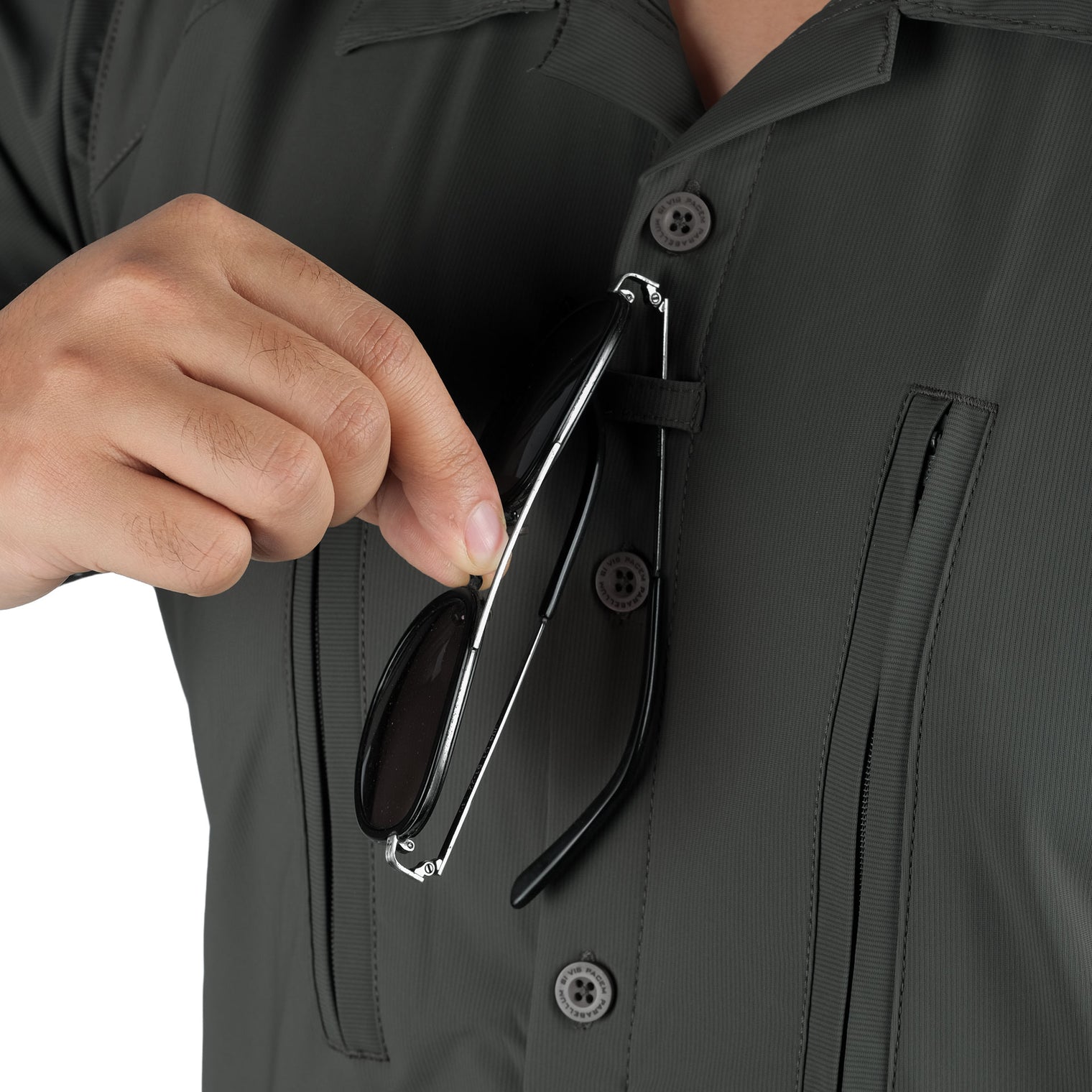 Kemeja Ginza Tactical Field Shirt Grey