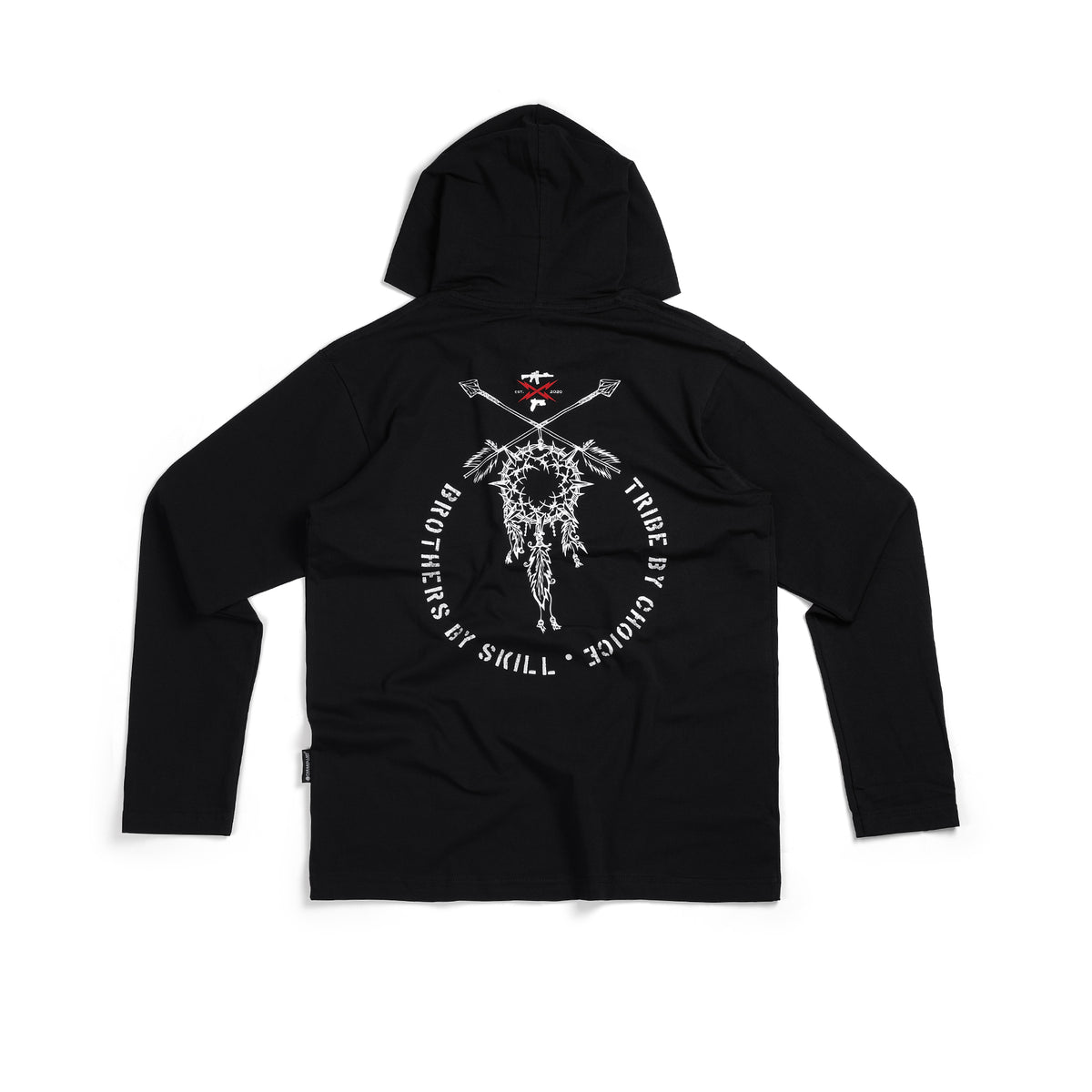 T-Shirt Hoodie Parabellum X ECAG - Black