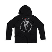 T-Shirt Hoodie Parabellum X ECAG - Black