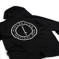 T-Shirt Hoodie Circular Logo Black
