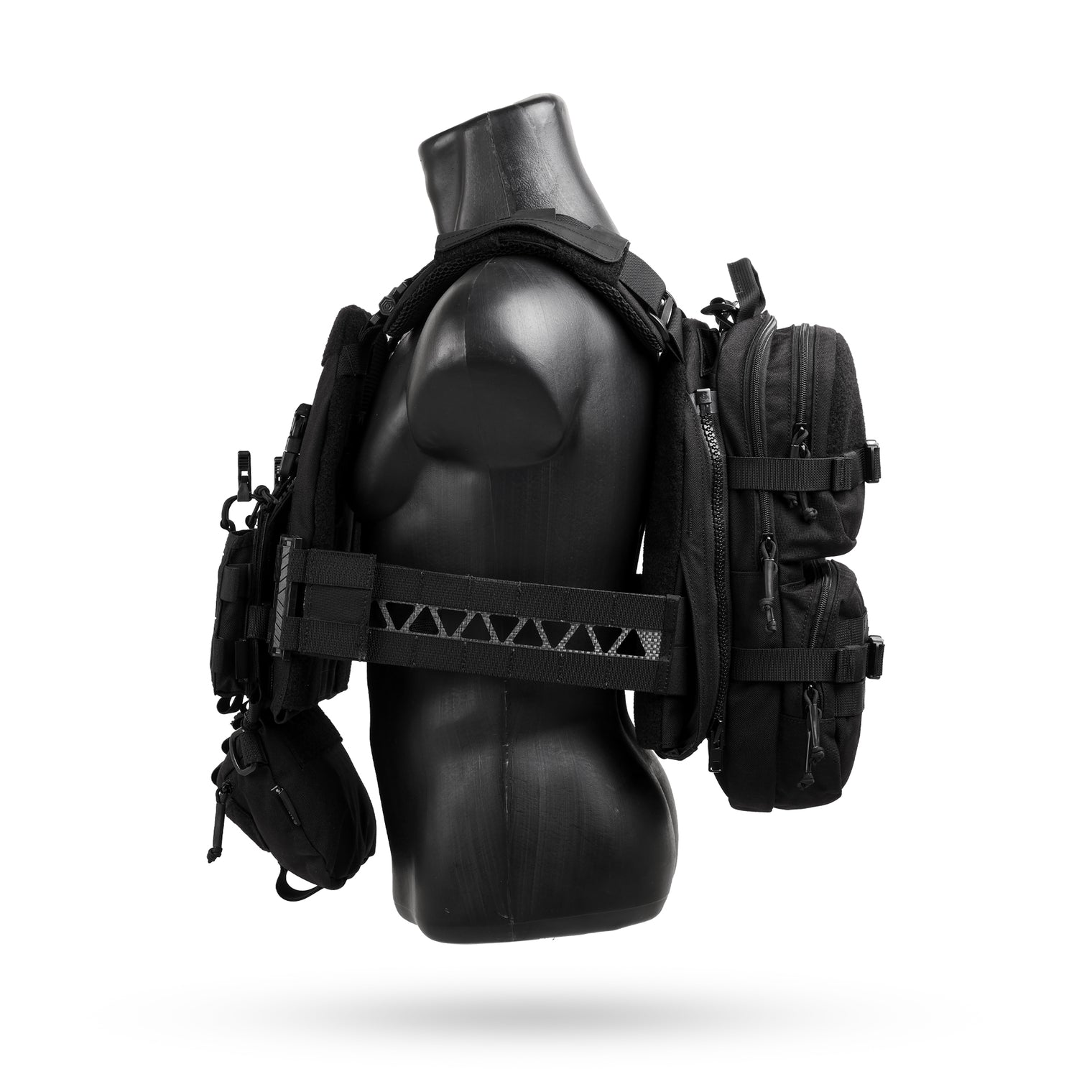 Parabellum® Alpha™ 2 Z Versatile Plate Carrier Set Black