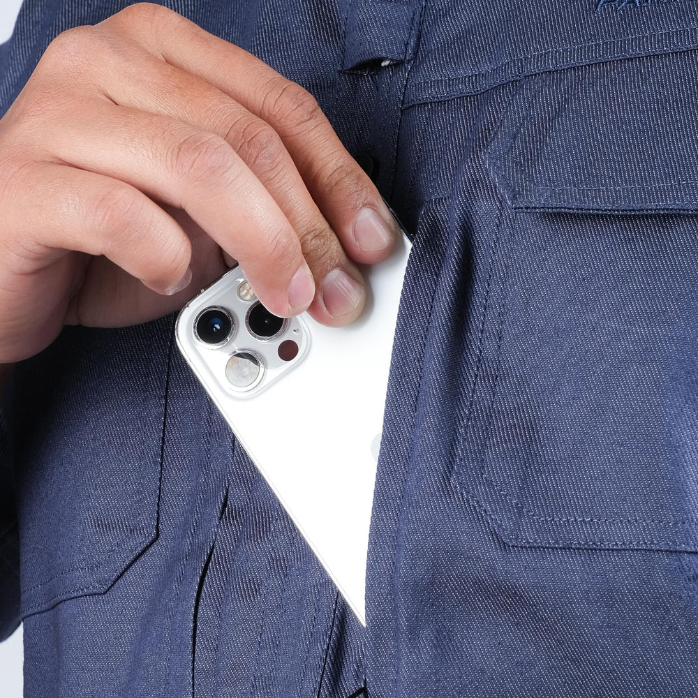 
                  
                    Parabellum® Duty Shirt Blue Short Denim
                  
                