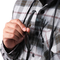 Parabellum® LUMBERJACK™ Tactical Flannel Hoodie 011