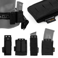 Parabellum® Bravo™ 6 Battle Belt Set Cobra Buckle Black