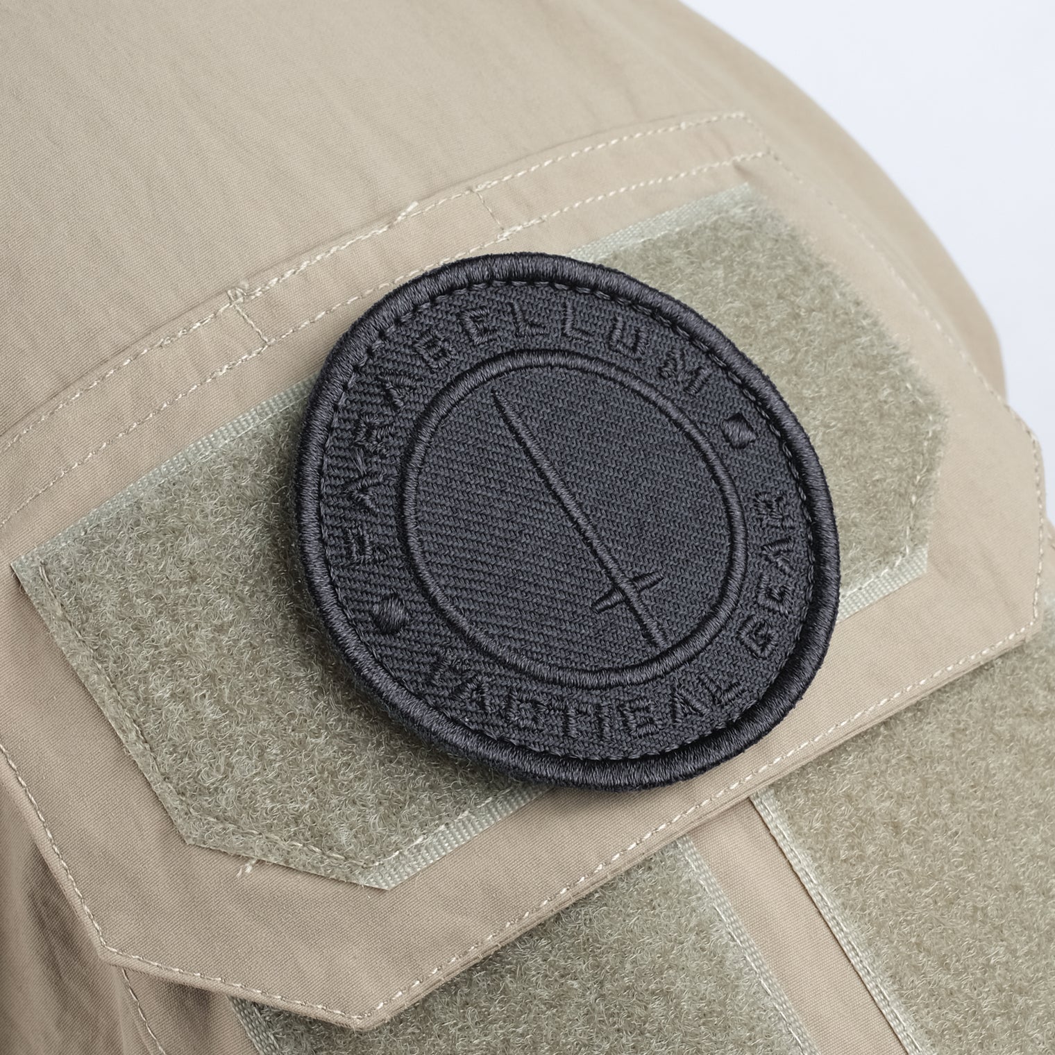 Parabellum® Circular Logo Patch Black