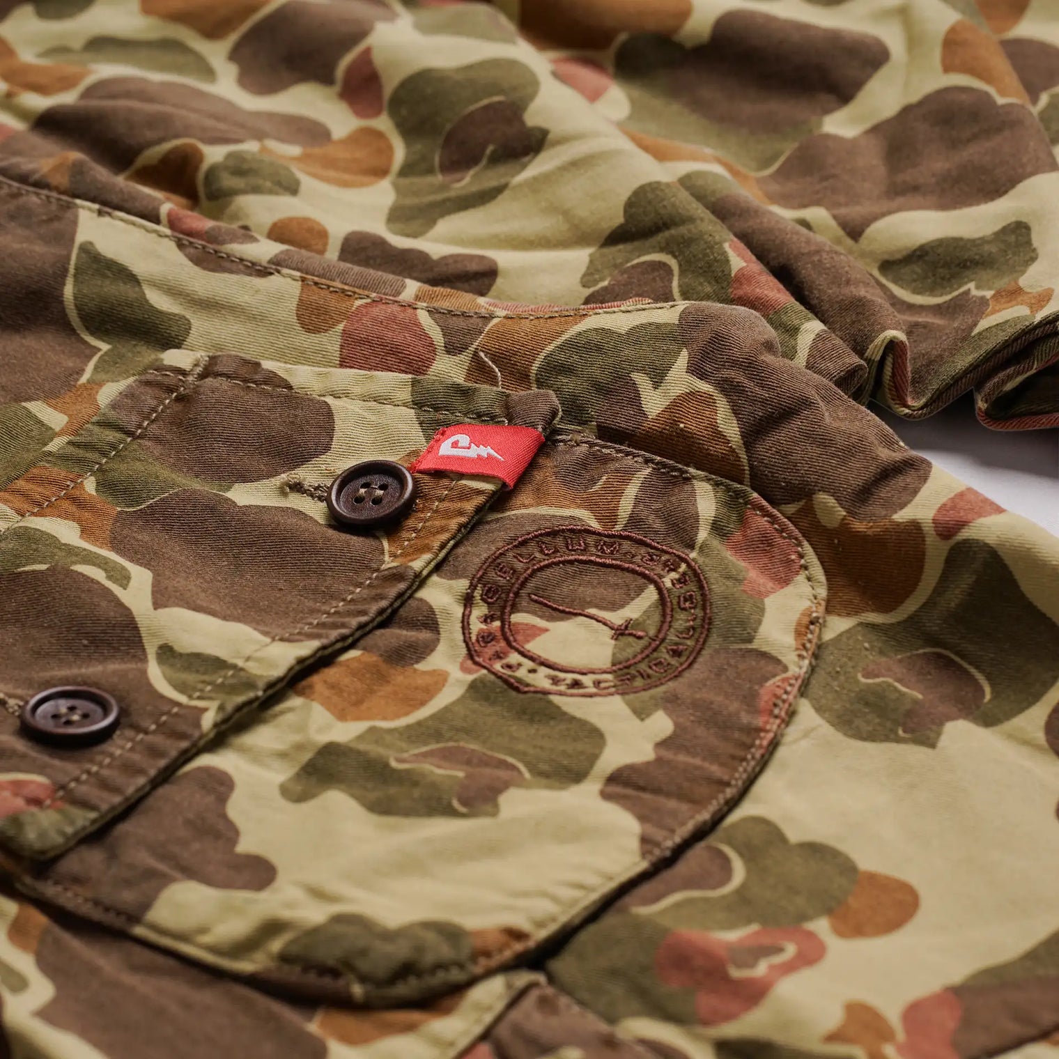 PRBLM OG25/001 Vintage Hunting Jacket Frogskin Camo