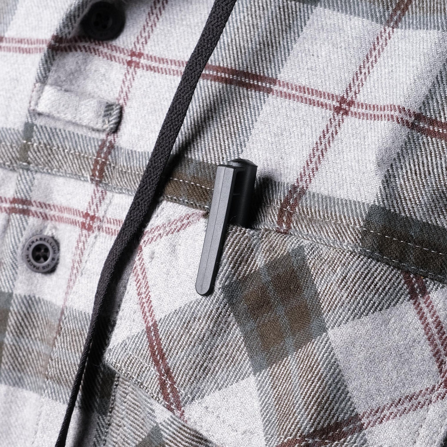 Parabellum® LUMBERJACK™ Tactical Flannel Hoodie 011