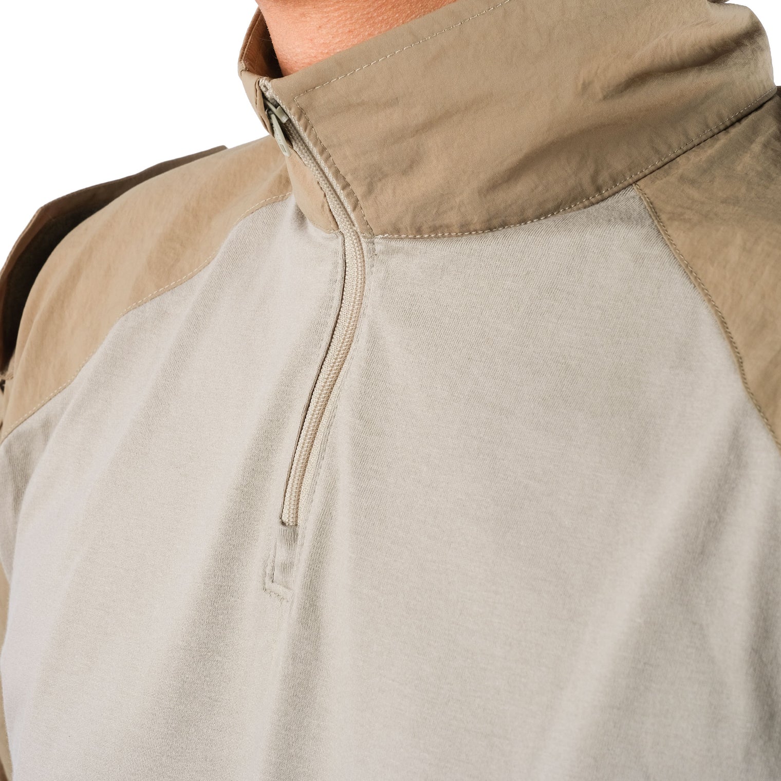 Parabellum® Crinkle Combat Shirt Coyote Brown
