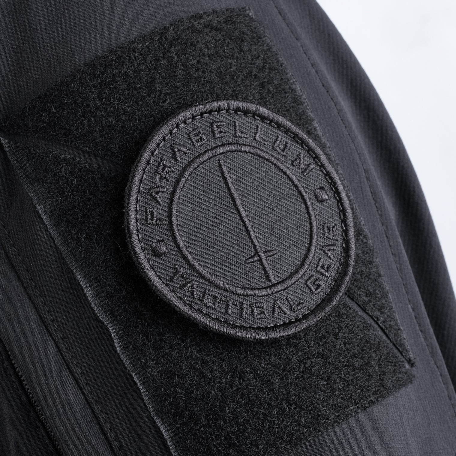 Parabellum® Circular Logo Patch Black