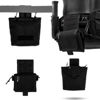 Parabellum® Bravo™ 6 Battle Belt Set Cobra Buckle Black