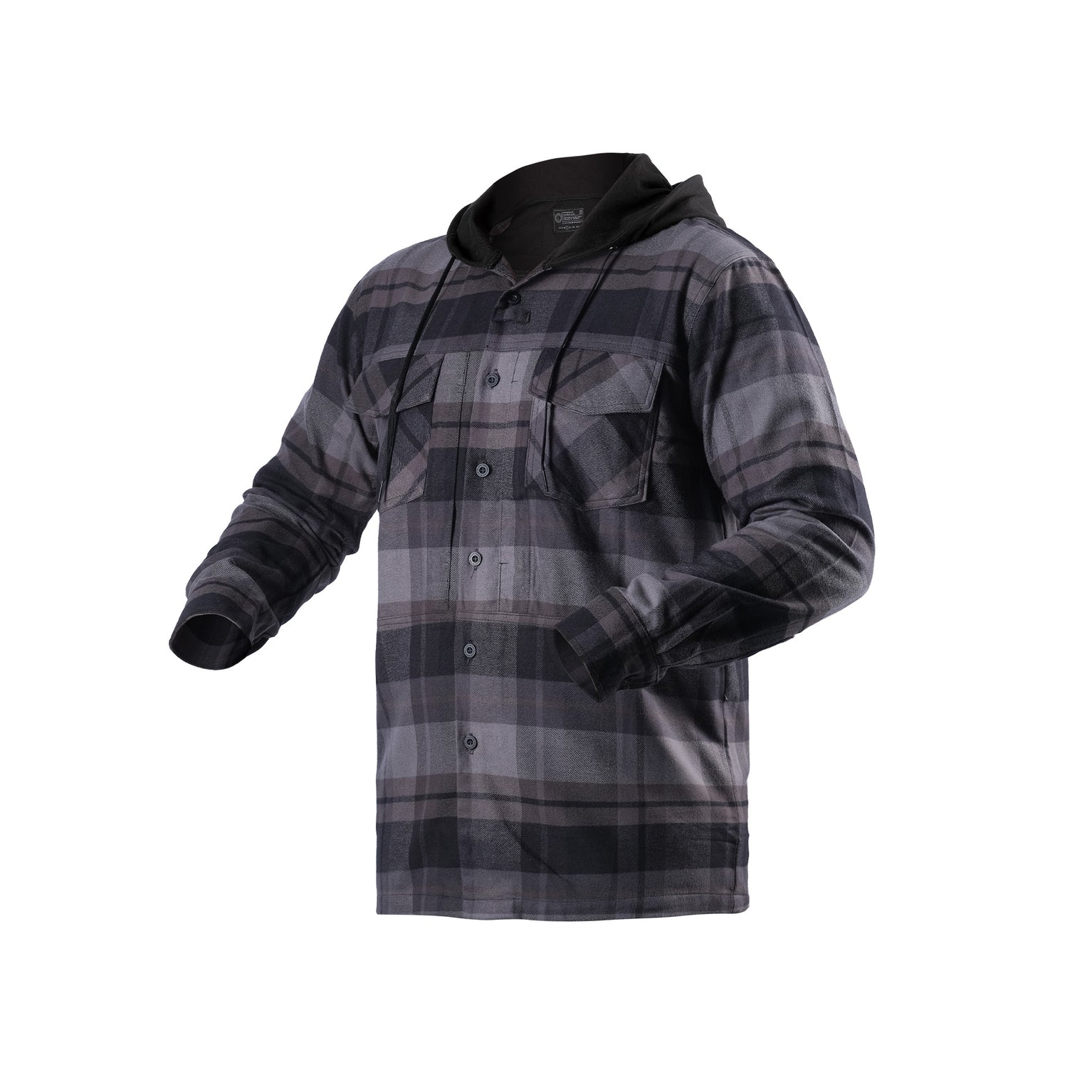 Parabellum® LUMBERJACK™  Flanel Hoodie 012