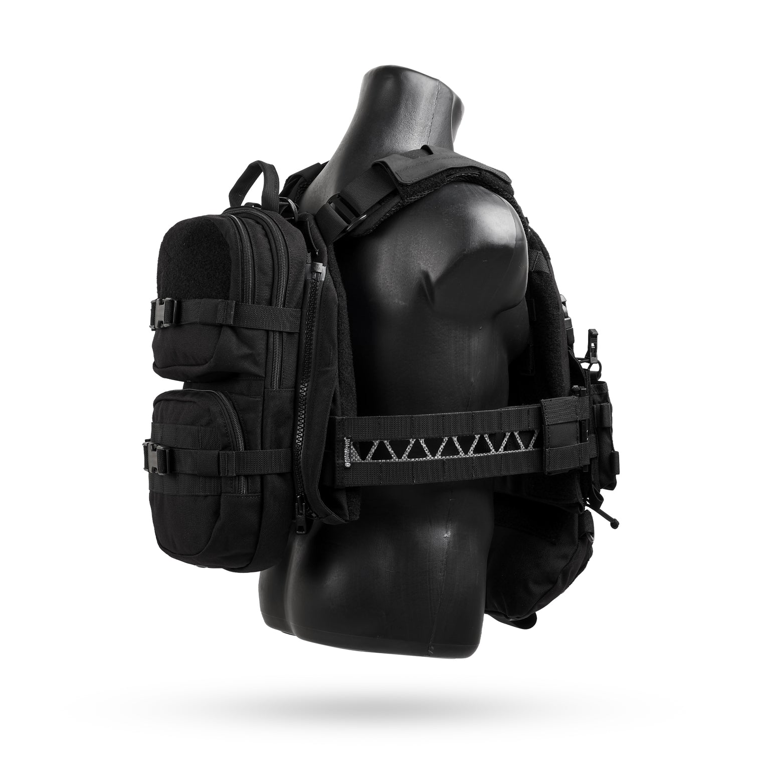 Parabellum® Alpha™ 2 Z Versatile Plate Carrier Set Black