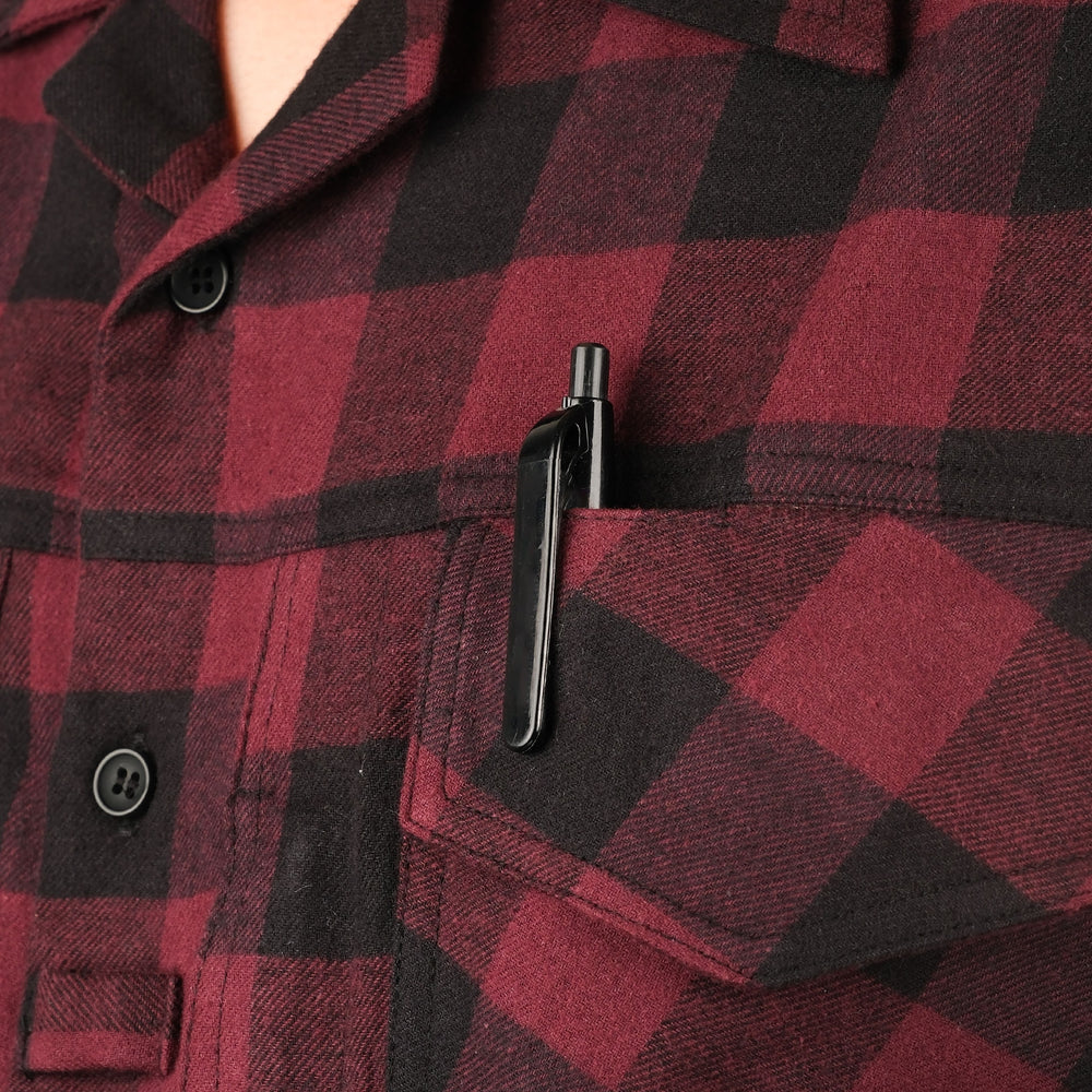 
                  
                    Parabellum® LUMBERJACK Flannel Work Shirt Color Code 002
                  
                