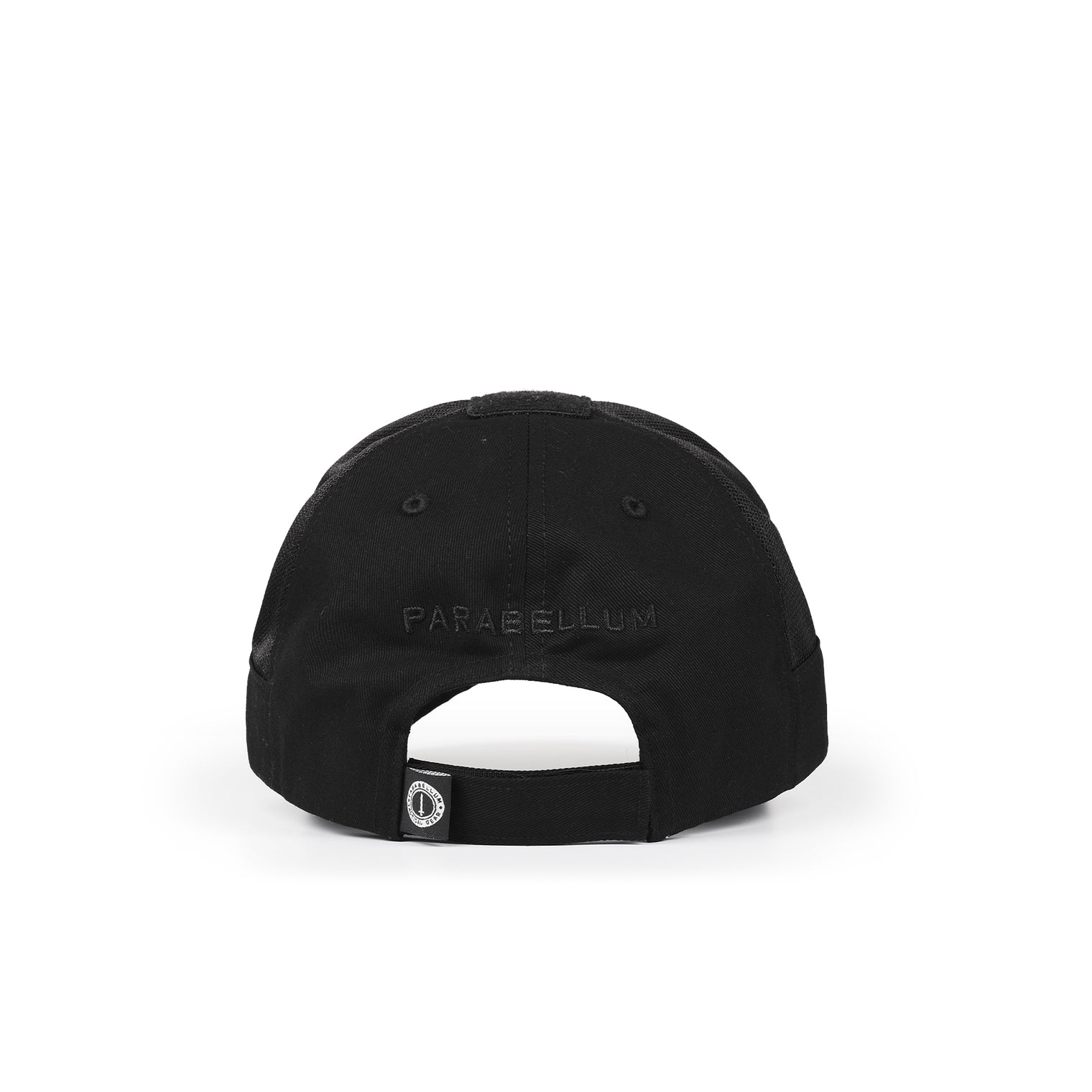 Parabellum Tactical Hat™ Collection Velcro Black Hat