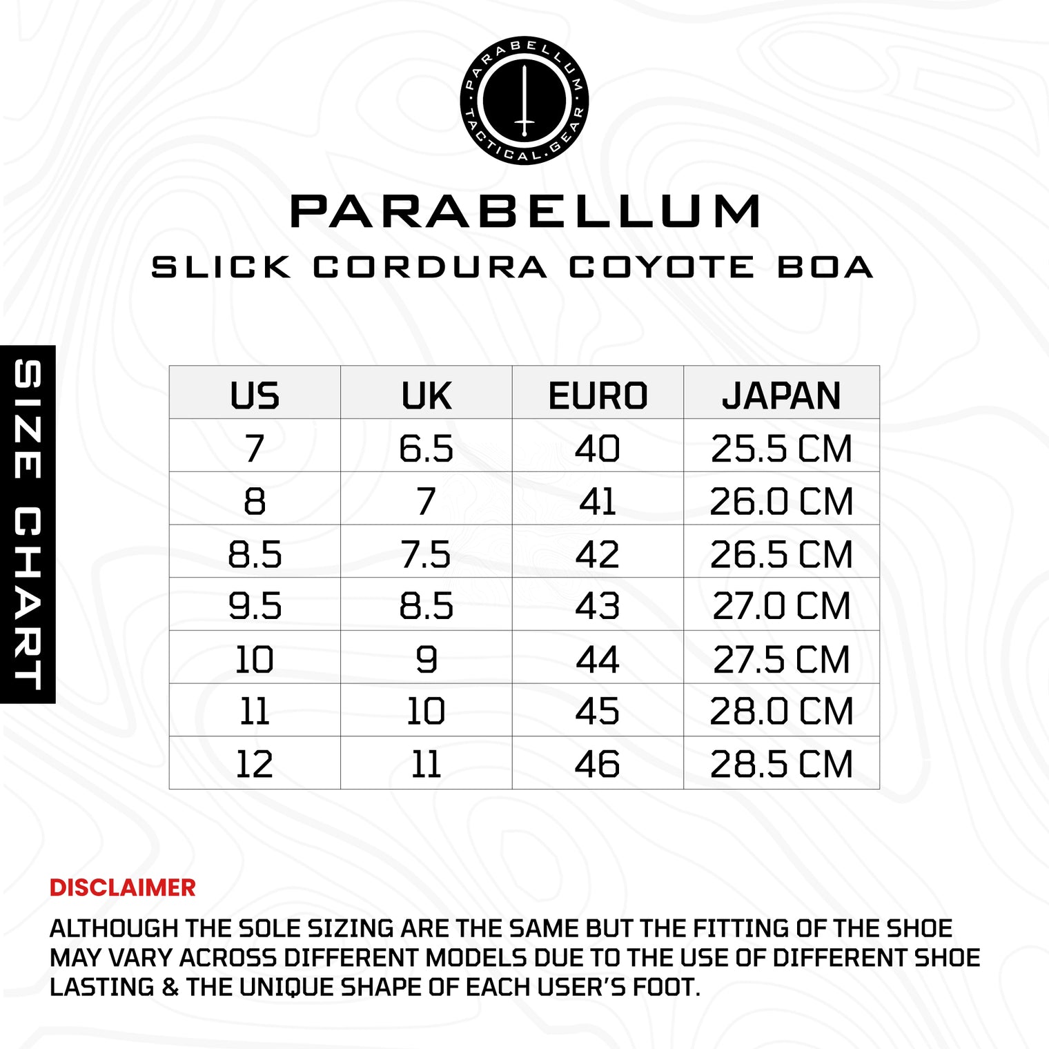 PRE ORDER!! Parabellum® Slick™ Coyote Brown