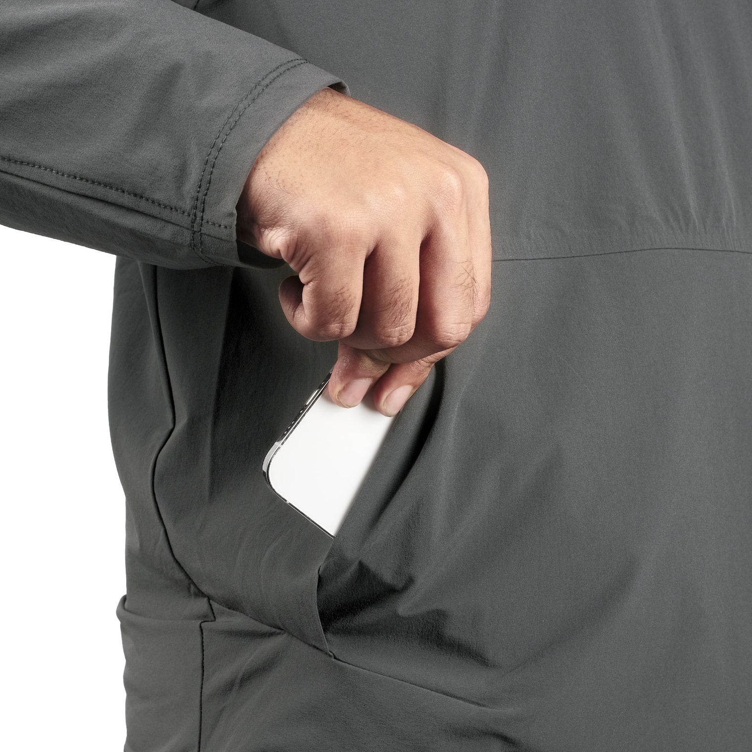 Parabellum® Performance RECON™ Assault Hoodie STRIKESHELL Series Gray
