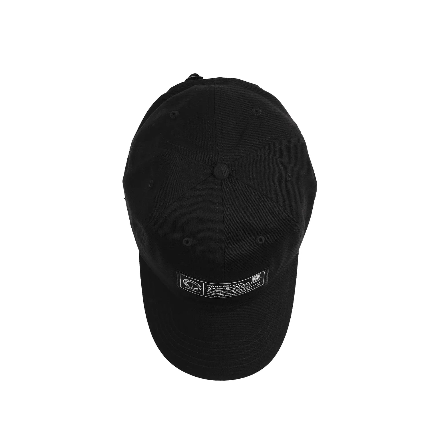 Parabellum Tactical Hat™ Collection Parabellum Woven Dad hat Black MK II