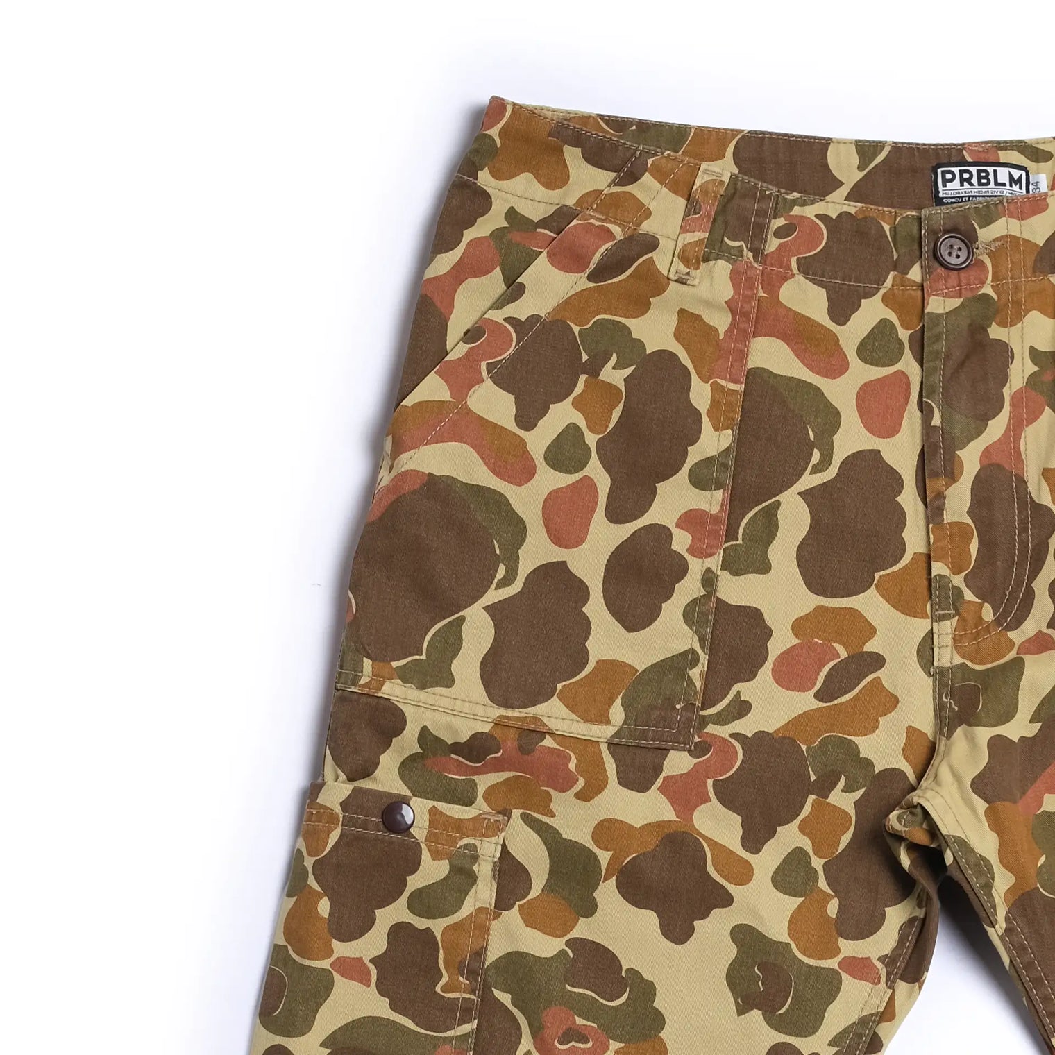 PRBLM OG25/002 Work Pants Frogskin Camo