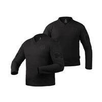 Parabellum® Rugby Shirt™ Long Sleeve Black
