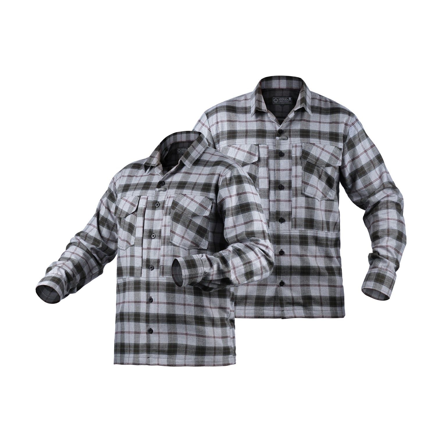 Parabellum® LUMBERJACK™ Flannel Work Shirt Color Code 010