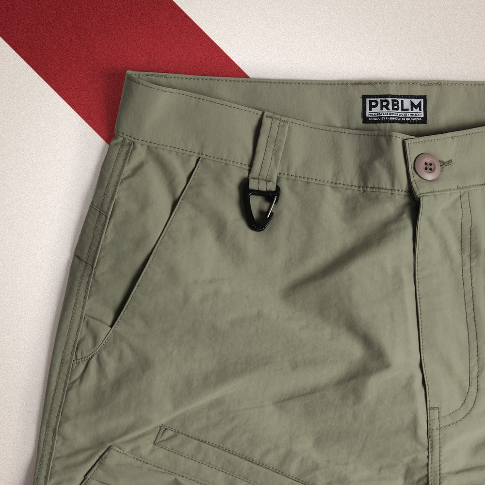 
                  
                    PRBLM® TX25/001™ Technical Cargo Pants Olive
                  
                