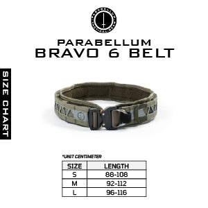 Parabellum® Bravo™ 6 Battle Belt Set Cobra Buckle Ranger Green