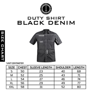 
                  
                    Parabellum® Duty Shirt Black Short Denim
                  
                