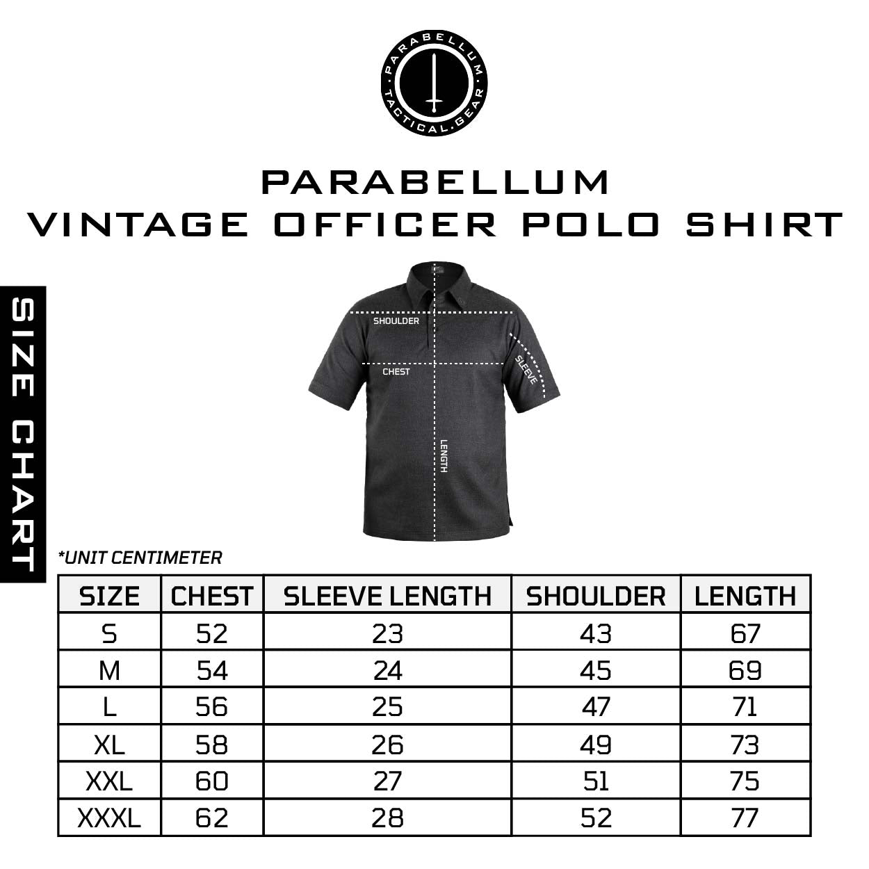 Parabellum® Vintage Officer Polo