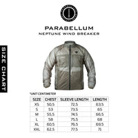 Parabellum® Neptune™ Windbreaker Jacket  Transclusent Grey