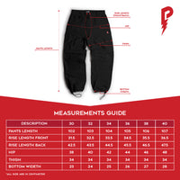 PRBLM® TX25/001™ Technical Cargo Pants Triple Black