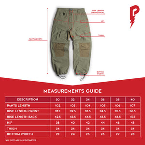 
                  
                    PRBLM® TX25/001™ Technical Cargo Pants Olive
                  
                