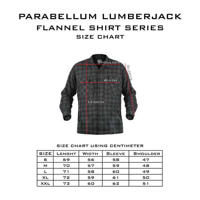 Size chart Lumberjack™ Flanel Work Shirt 012