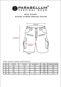 Parabellum® Short Cargo™ Coyote Ripstop