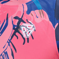 Funky Jersey - Brushstroke Pink