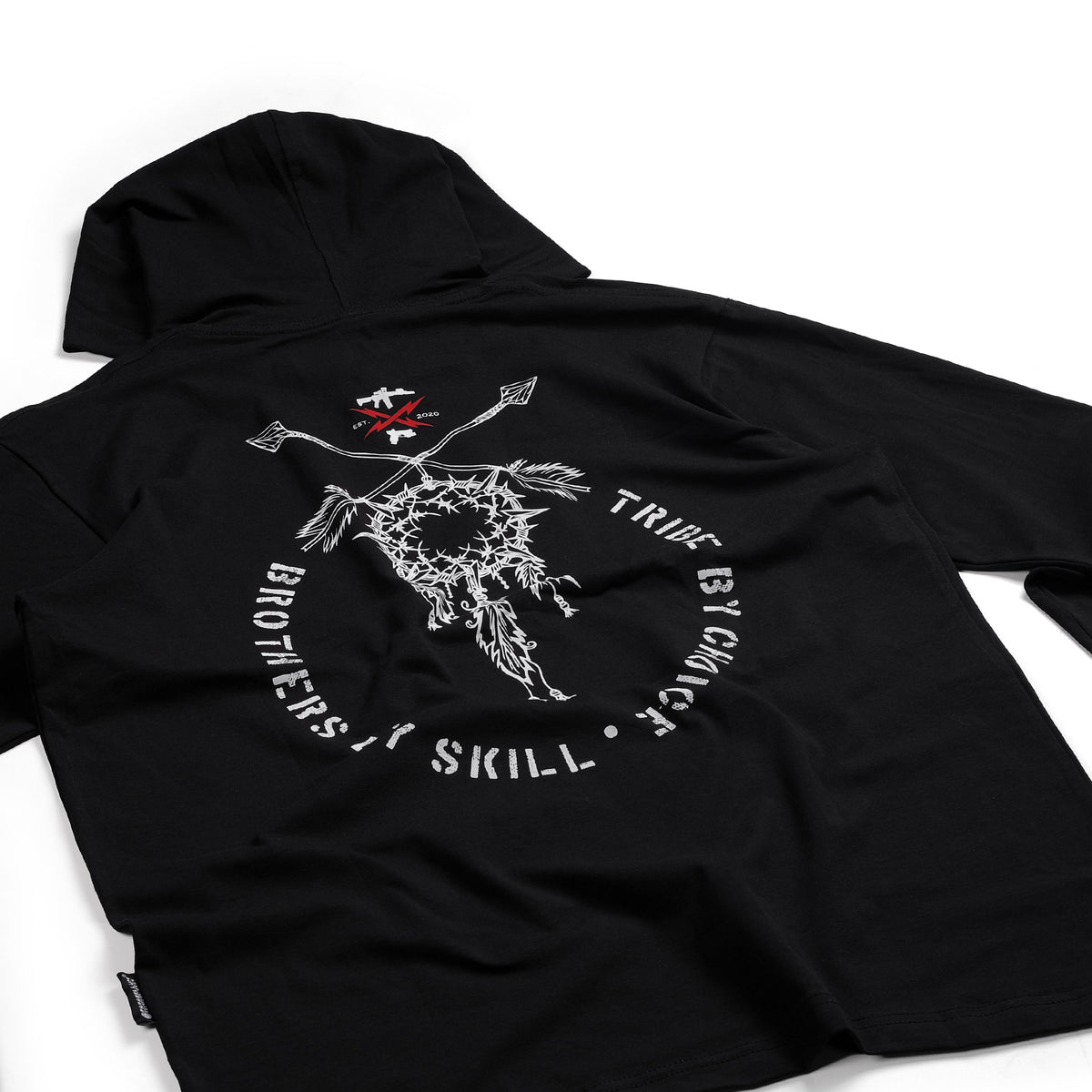 T-Shirt Hoodie Parabellum X ECAG - Black