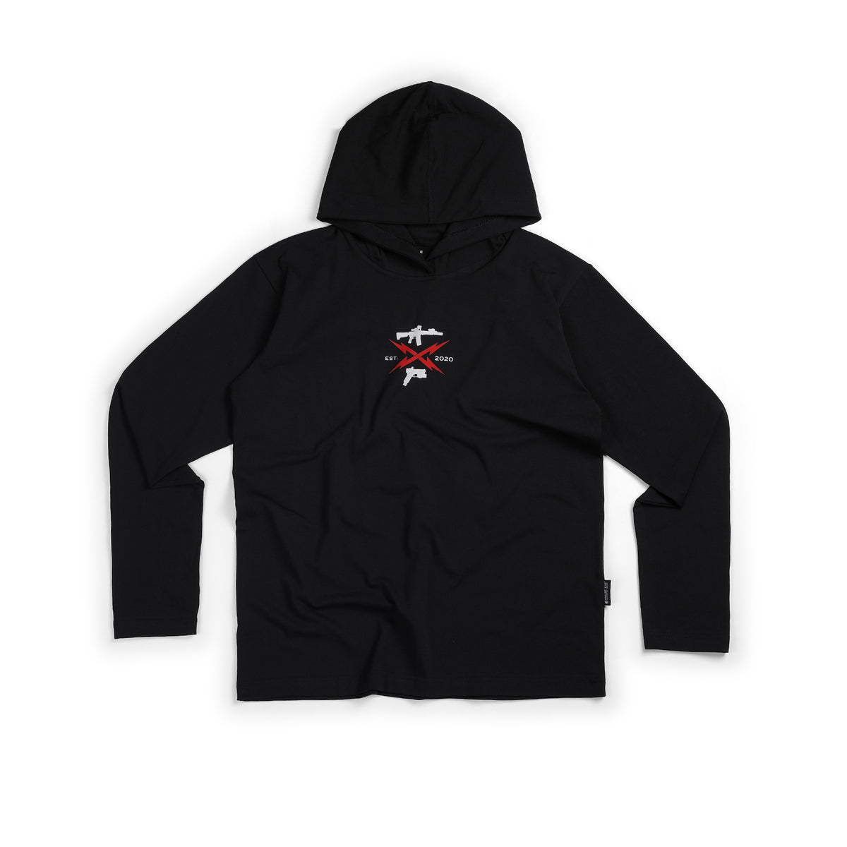 T-Shirt Hoodie Parabellum X ECAG - Black