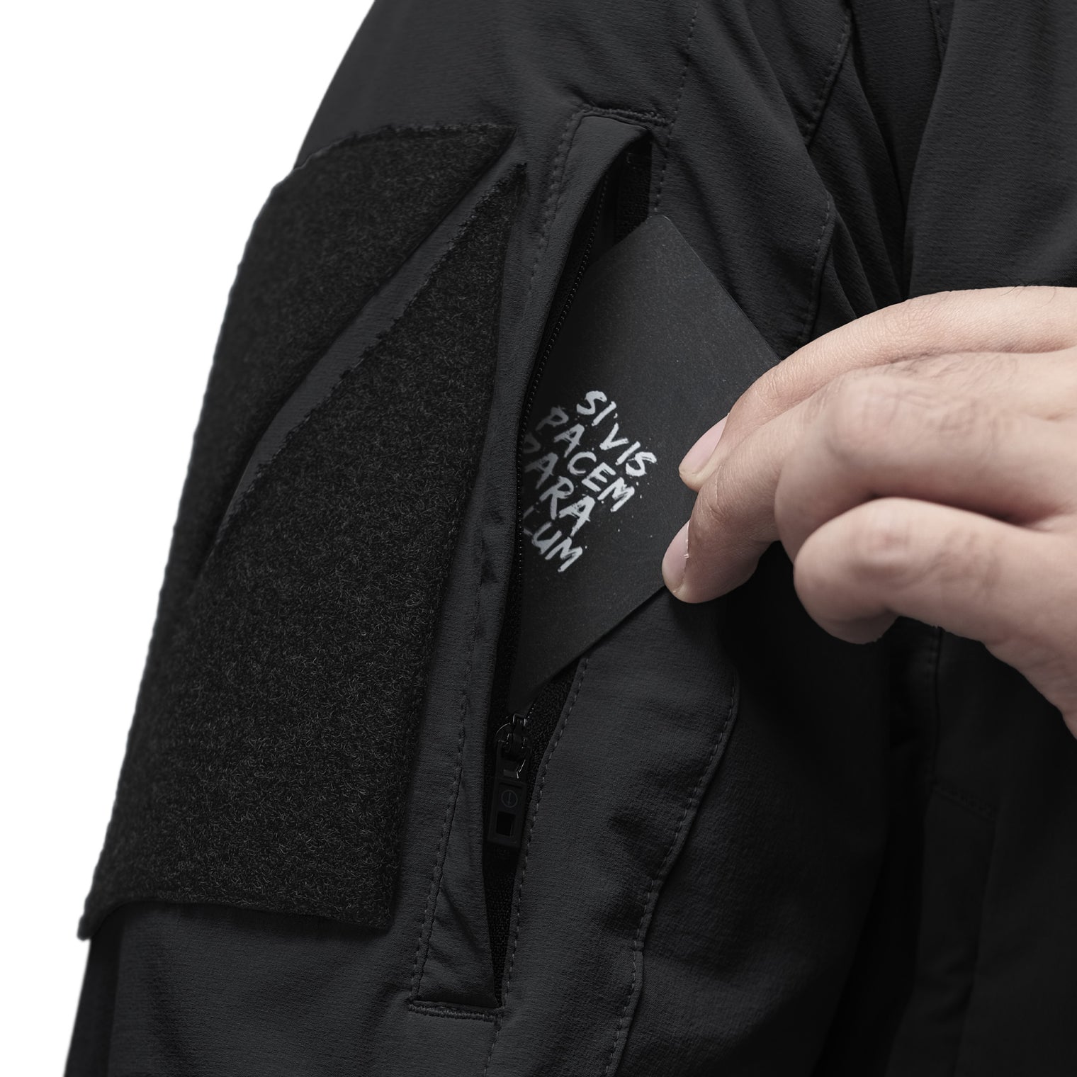 Parabellum® Cruze™ Jacket Black (Convertible Tactical Jacket & Vest)