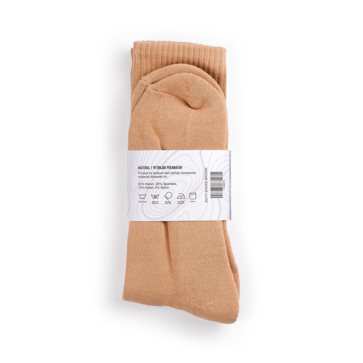 Duty Socks Brown