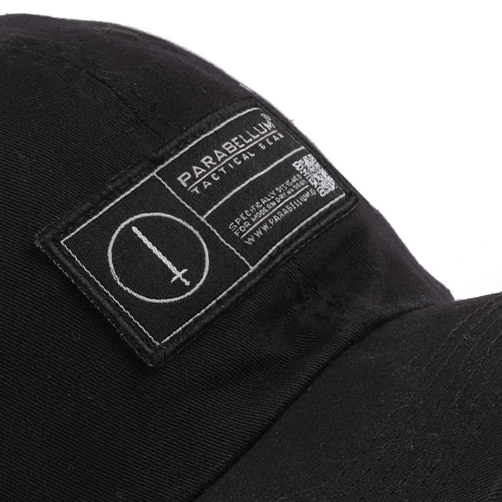 
                  
                    Parabellum Tactical Hat Collection Parabellum Woven Dad hat Black
                  
                