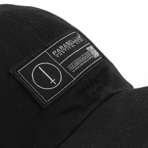 
                  
                    Parabellum Tactical Hat Collection Parabellum Woven Dad hat Black
                  
                