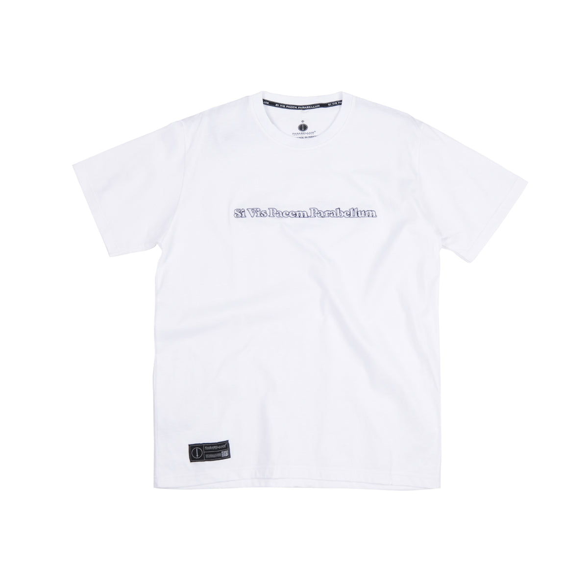 T-Shirt Oversized Parabellum® Si Vis Pacem Black & White – Parabellum ...