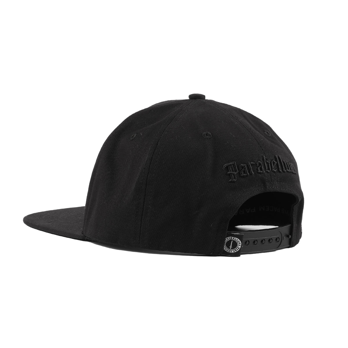 Parabellum Snapback PTG Black on Black – Parabellum Indonesia