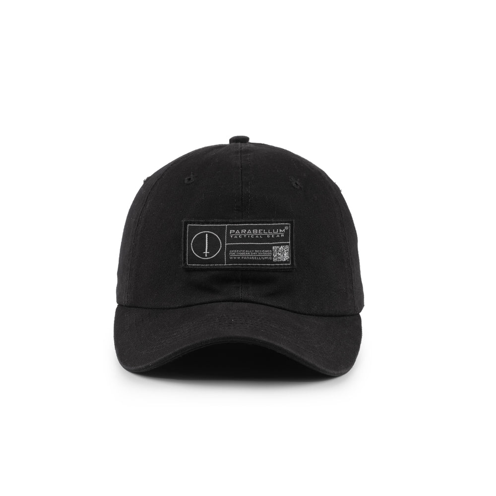 
                  
                    Parabellum Tactical Hat Collection Parabellum Woven Dad hat Black
                  
                