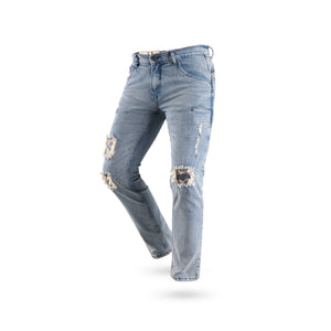 
                  
                    Parabellum® Range Day Denim MK2 Straight Fit Light Wash Ripped Tiger Stripe
                  
                