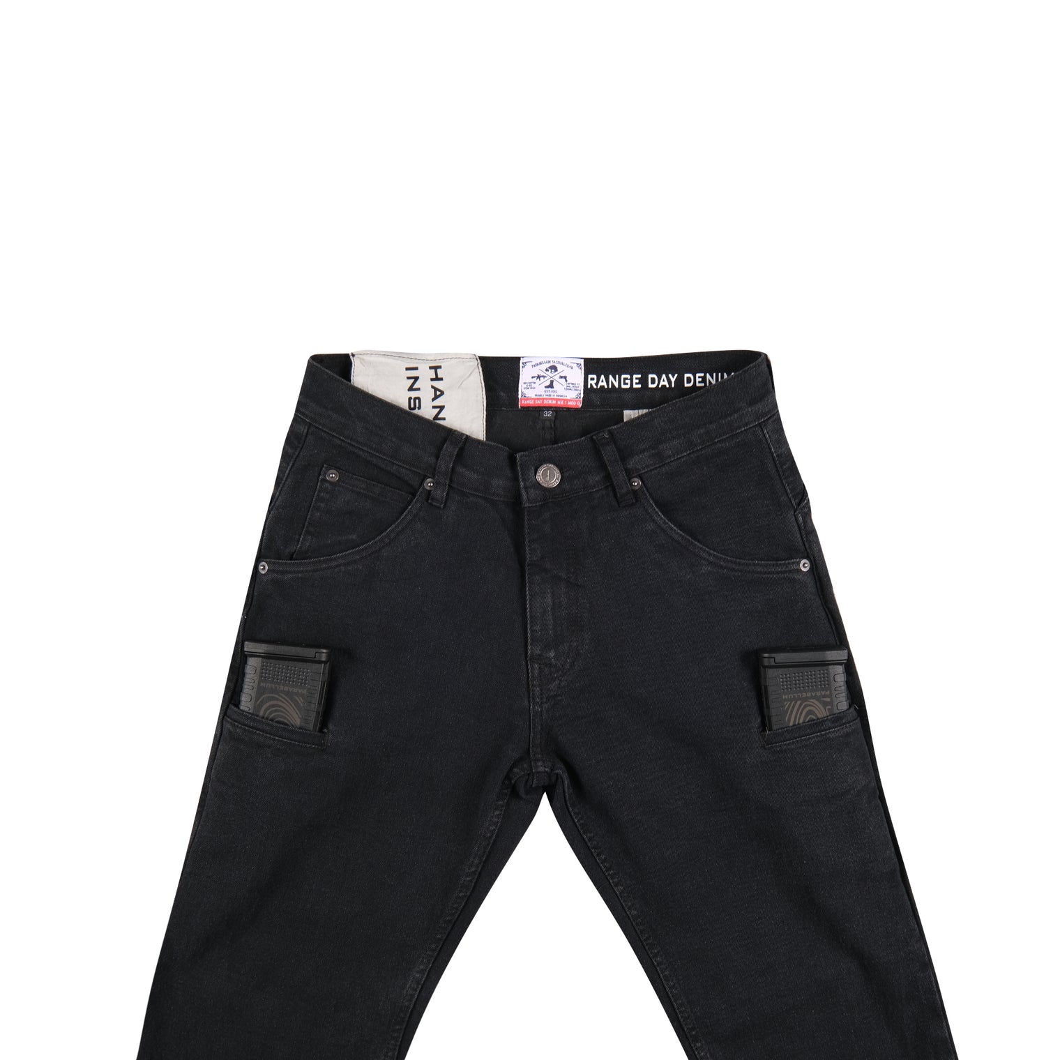 Parabellum® Range Day Denim MK2 Straight Fit Black Wash