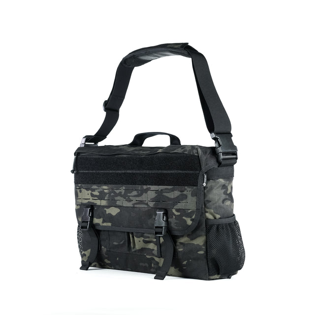 Parabellum® RAVEN™ Tactical Messenger Bag Multicam Black