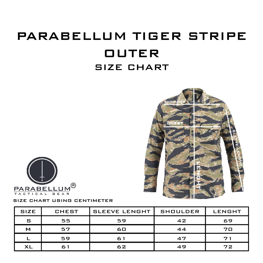 Overshirt Tiger Stripe Camo